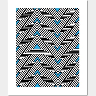 Trippy & Triangular Posters and Art